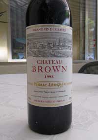 Chateau BROWN 1995 PESSAC LEOGNAN